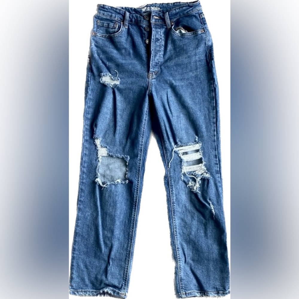 Wild Fable High Rise Straight Jeans